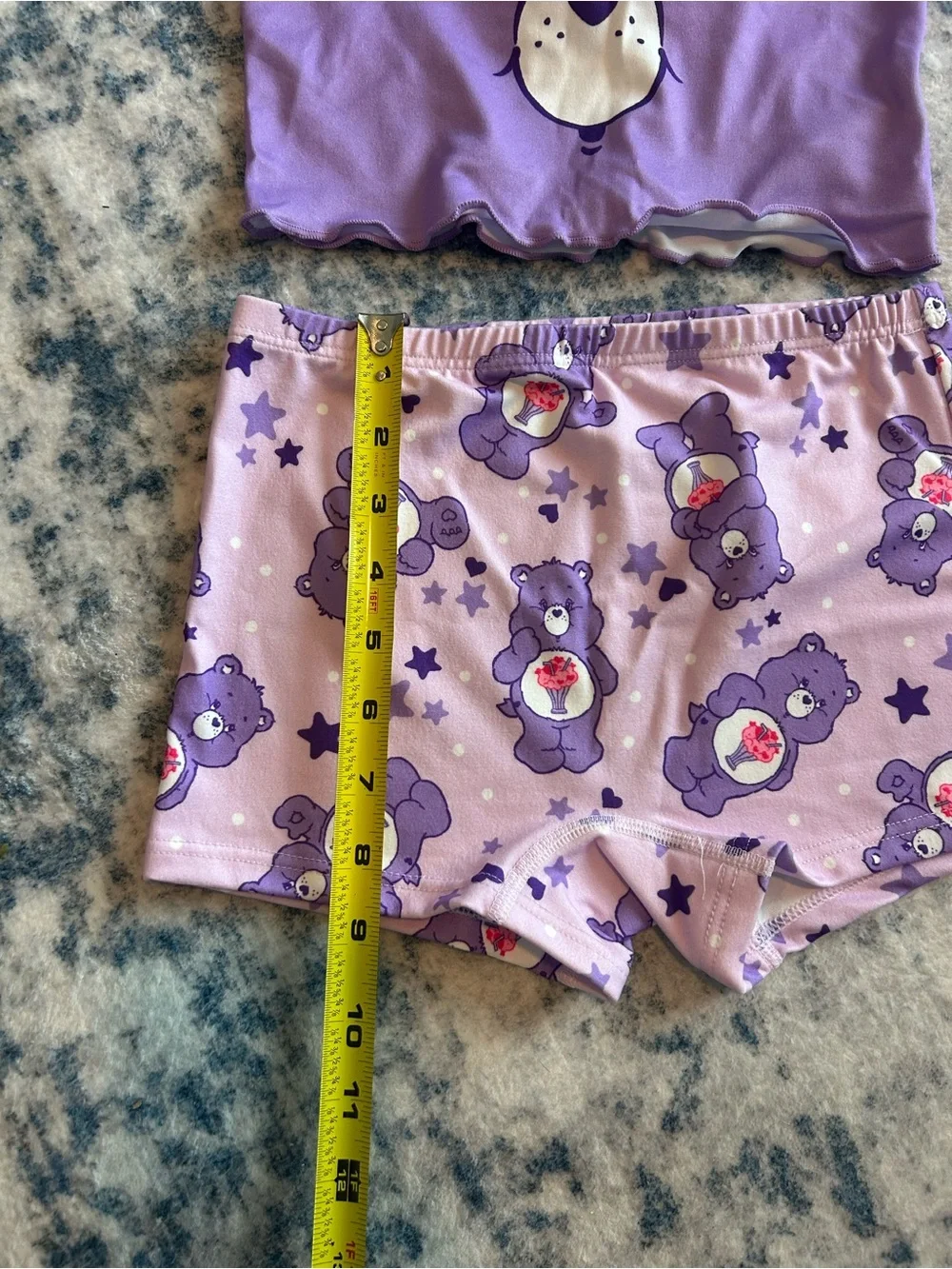 Shein / Care Bears soft purple